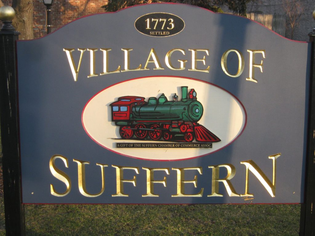 Village Sign Post